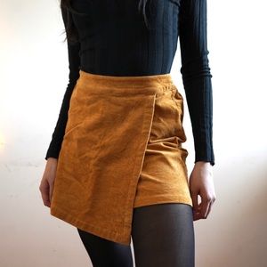 VINTAGE corduroy skirt